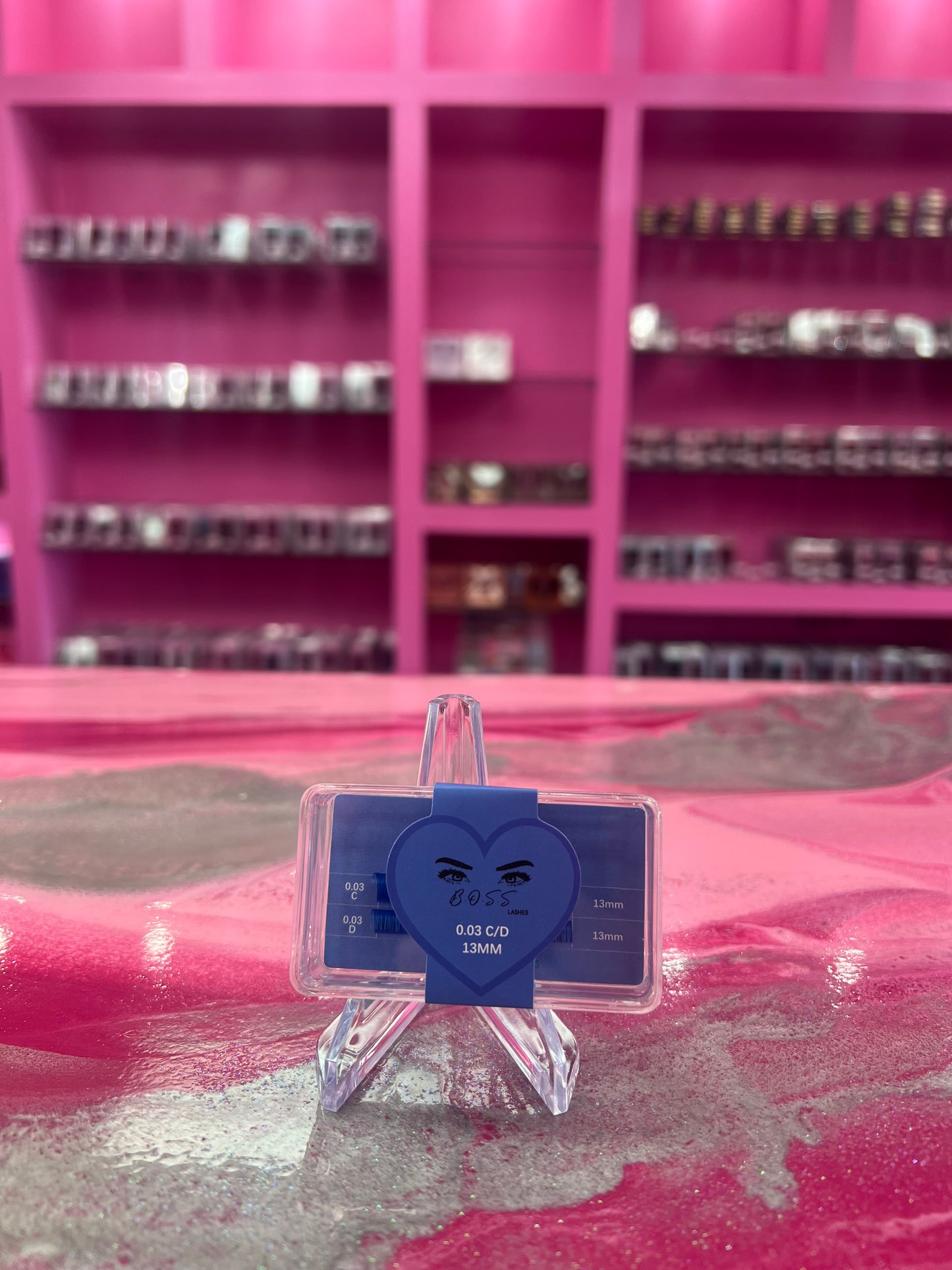 Color Lashes Mini Tray -2 Rows