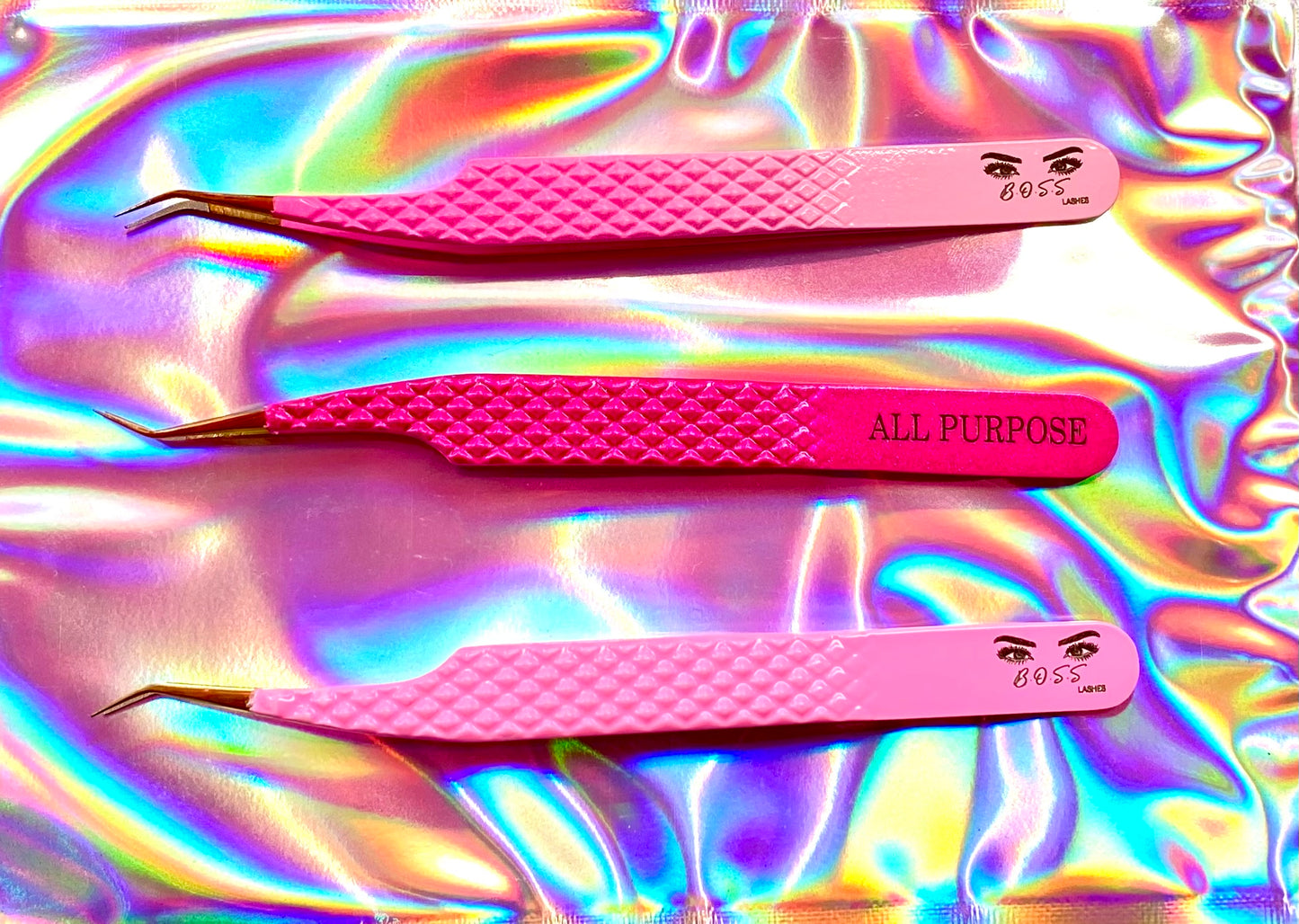 Pink B.O.S.S. Tweezers