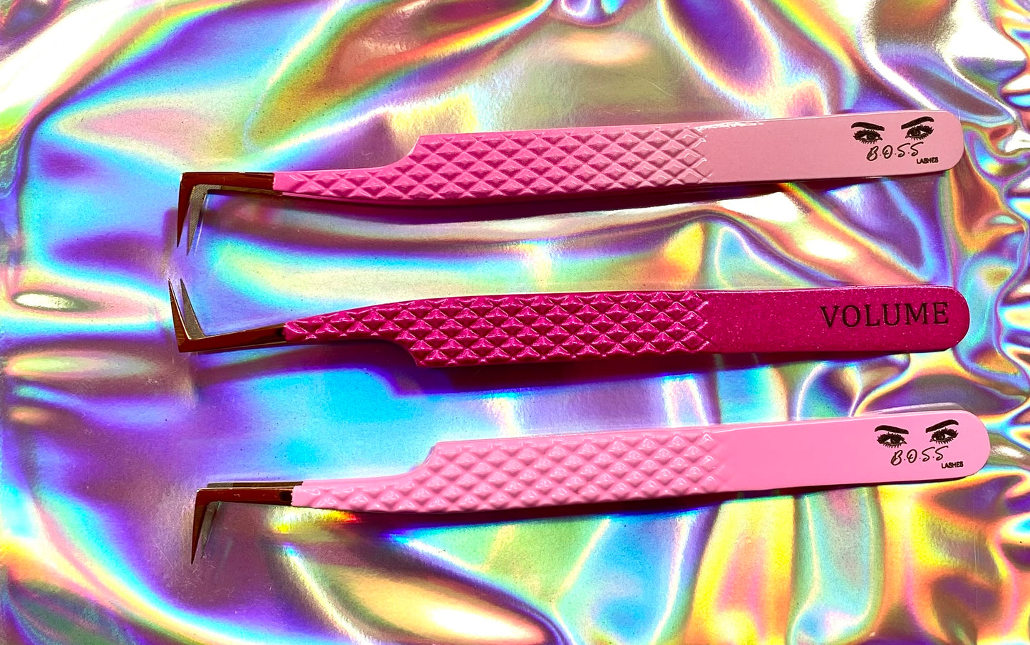 Pink B.O.S.S. Tweezers