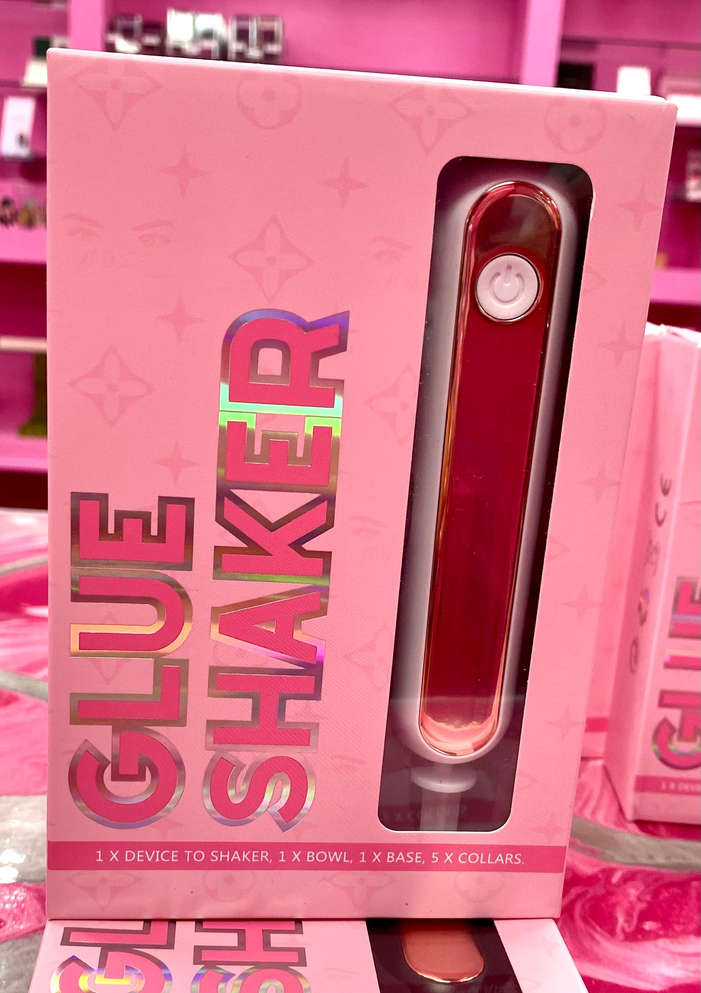 Glue Shaker/ Makeup Brush Cleaner