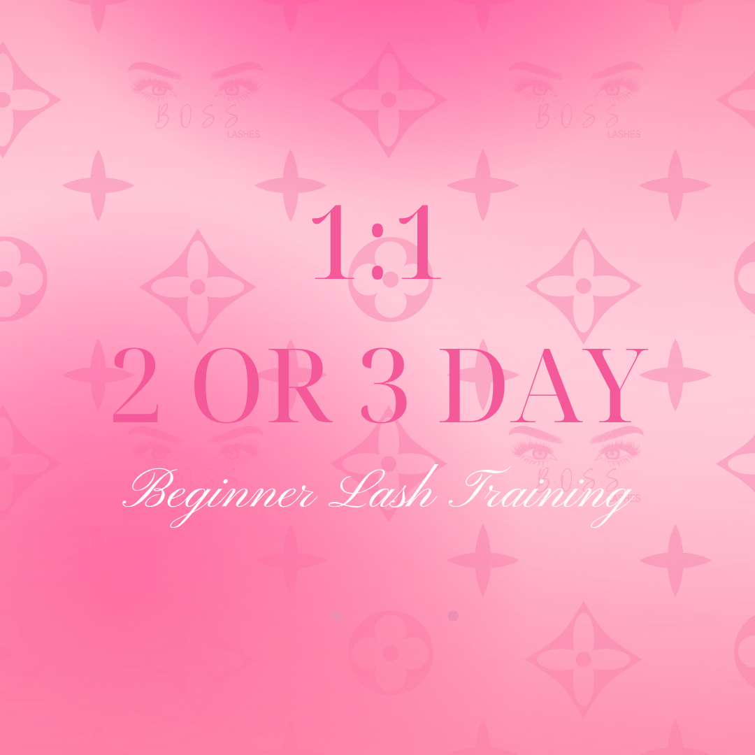 1:1 Beginner Lash Training