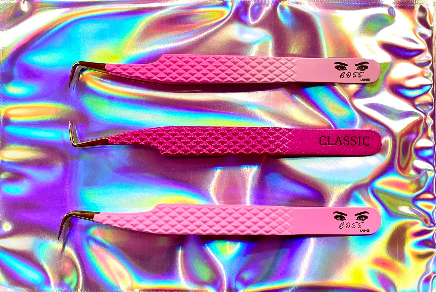 Pink B.O.S.S. Tweezers