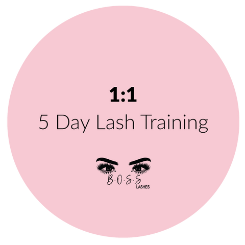 1:1 - 5 Day Lash Training – Learn Everything!