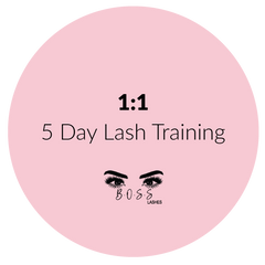 1:1 - 5 Day Lash Training – Learn Everything!