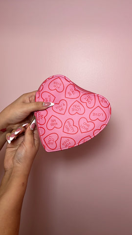 Pink V-Day tweezer Pouch